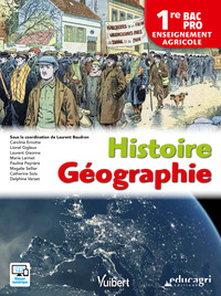 Histoire, Géographie 1re Bac Pro Agricole, Livre de l'élève