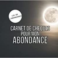 LOI DE L'ABONDANCE - CARNET DE CHEQUES POUR MON ABONDANCE - CARNET DE CHEQUES D'ABONDANCE ET GRATITU