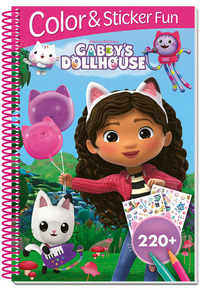 GABBY'S DOLLHOUSE - 3D LENTICULAR COLOR AND STICKER FUN