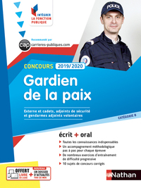 Concours Gardien de la paix 2019/2020 - Catégorie B (Intégrer la fonction publique) - 2018 numéro 17