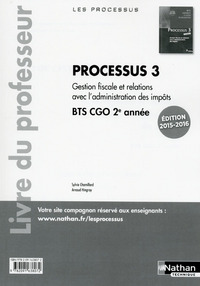 Processus 3 BTS CGO 2e année Les Processus Livre du professeur