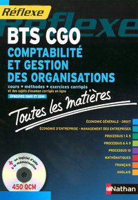 COMPTABILITE ET GESTION DES ORGANISATIONS BTS CGO + CD - REFLEXE -(TOUTES LES MATIERES) 2008