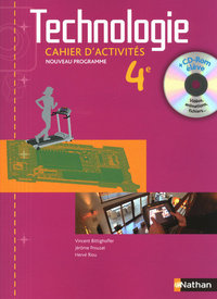 Technologie 4e, Cahier d'activités + CD-rom