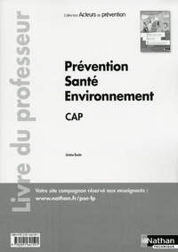 Prévention Santé Environnement CAP (Poch) - Professeur (Acteurs de prévention) - 2016