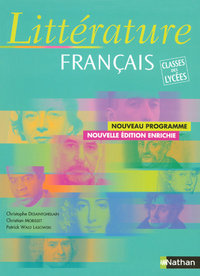 Français - Littérature Classes des Lycées, Livre de l'élève