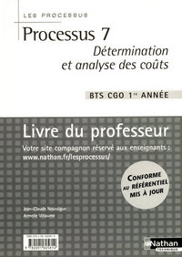 Processus 7 Détermination et analyse des coûts Les Processus Livre du professeur