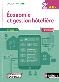 Economie et Gestion Hôtelière 2de STHR, Livre + Licence numérique i-Manuel 2.0