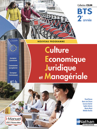 Culture Economique Juridique et Managériale - Collection CEJM BTS 2ème année, Livre + Licence numérique i-Manuel 2.0