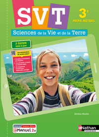 Sciences de la Vie et de la Terre, Boutin 3e Prépa-Métiers, Livre de l'élève + licence numérique i-Manuel 2.0