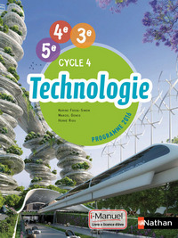 Technologie Cycle 4, Livre de l'élève + licence numérique i-Manuel 2.0