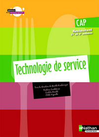 Technologie de Service  CAP Restaurant, Livre de l'élève