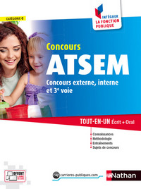 Concours ATSEM Catégorie C - Intégrer la fonction publique - 2017 Tout-en-un