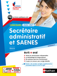 Concours Secrétaire administratif et SAENES 2020 - 2021 - CAT B N01 (IFP) 2020