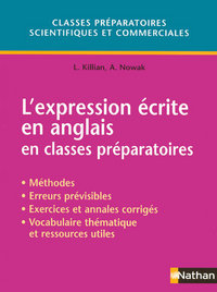 L'EXPRESSION ECRITE EN ANGLAIS EN CLASSES PREPRARATOIRES - CLASSES PREPARATOIRES SCIENTIFIQUES