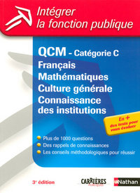 QCM FRANCAIS-MATHEMATIQUES-CULTURE GENERALE-CONNAISSANCE DES INSTITUTIONS N5 - CATEGORIE C