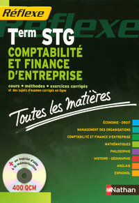COMPTABILITE ET FINANCE D'ENTREPRISE TERM STG + CD - REFLEXE - (TOUTES LES MATIERES) - 2008