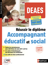 REUSSIR LE DIPLOME D'ACCOMPAGNANT EDUCATIF ET SOCIAL (DEAES) - (ETAPES FORMATIONS SOCIAL) - 2018