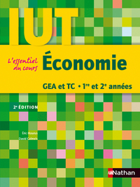 Économie GEA et TC 1re et 2e années IUT