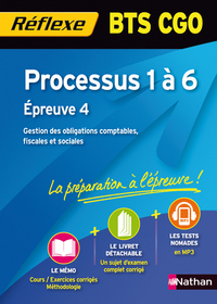 PROCESSUS 1 A 6 EPREUVE 4 BTS CGO MEMO REFLEXE N69 2012