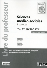 Sciences médico-sociales 1ère/Term Bac pro ASSP option à domicile - professeur - 2016