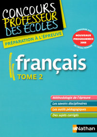 FRANCAIS T2 CONCOURS PROFESSEUR DES ECOLES 2008