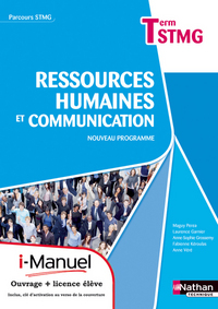 Ressources humaines et communication - Parcours Tle STMG, i-manuel,  Livre papier + Licence numérique élève