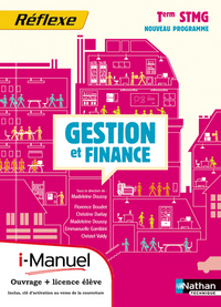 Gestion et finance - Tle STMG livre + licence élève Pochette Réflexe STMG