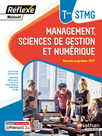 Management, Sciences de gestion et numérique - Manuel Réflexe Tle STMG, Livre + Licence numérique i-Manuel 2.0