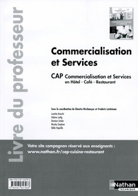 COMMERCIALISATION ET SERVICES - CAP COMMERCIALISATION ET SERVICES EN HCR 1E/2E ANNEES - PROF 2017