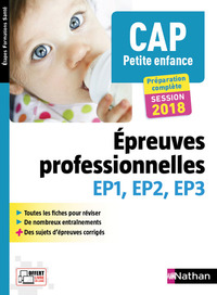 CAP Petite enfance Epreuves professionnelles EP1, EP2, EP3 Etapes Formations Santé