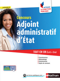 Concours Adjoint administratif d'Etat n°2 - Catégorie C (Intégrer la fonction publique) 2015