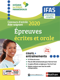 Concours d'entrée aide-soignant 2020 - IFAS - Epreuves écrites et orale (IEPM) - 2019