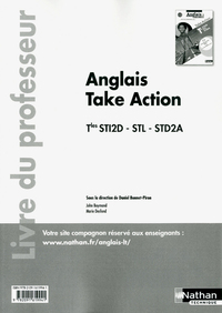 Take Action Tle STI2D, STD2A, STL, Livre du professeur