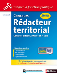 CONCOURS REDACTEUR TERRITORIAL N18 CATEGORIE B (INTEGRER LA FONCTION PUBLIQUE) 2012