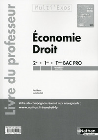 Economie-droit 2ème/1ère/Term Bac pro - professeur (Multi'exos) - 2016