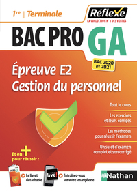 Epreuve E2 - Gestion du personnel - 1e/Term Bac prp Gestion-Administration (Réflexe N11) 2018