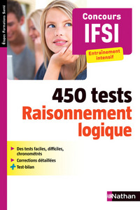 450 tests - Raisonnement logique Entraînement intensif Etapes Formations Santé