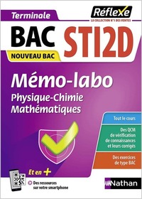 Mémo-labo Physique-Chimie Mathématiques - Term STI2D (Guide Réflexe N°16) 2020