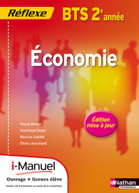 Economie BTS 2e année livre + licence élève Pochette Réflexe BTS