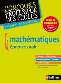 MATHEMATIQUES EPREUVE ORALE (CRPE) 2011