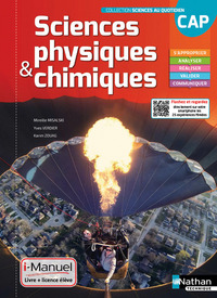 Sciences physiques et chimiques - Sciences au quotidien CAP, Cahier de l'élève + Licence i-Manuel