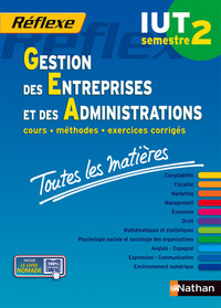 Toutes les matières IUT Gestion des entreprises et des administrations - Semestre 2Réflexe IUT