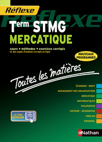 MERCATIQUE TERM STMG (TOUTES LES MATIERES) REFLEXE N03 2013