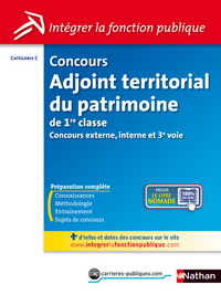 Concours Adjoint territorial du patrimoine de 1re classe Catégorie C - Intégrer la fonction publique