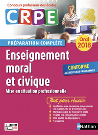 Enseignement moral et civique - Oral (Préparation complète) - Concours Professeur des écoles - 2018