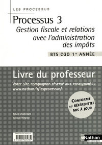 PROCESSUS 3 BTS 1 CGO - GESTION FISCALE ET RELATIONS AVEC L'ADMINISTRATION DES IMPOTS PROFESSEUR