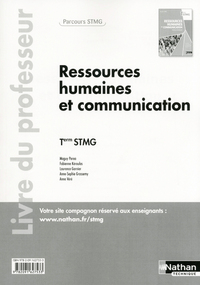 Ressources humaines et communication - Parcours Tle STMG, Livre du professeur