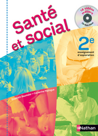 Santé & social 2de, Livre de l'élève + CD-ROM