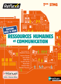 Ressources humaines et communication - Réflexe Tle STMG, i-Manuel livre + licence élève