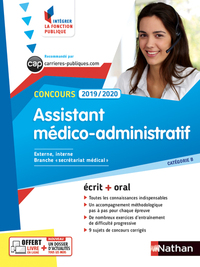 CONCOURS ASSISTANT MEDICO-ADMINISTRATIF 2019/2020 - CATEGORIE B - N  24 -(IFP) - 2018